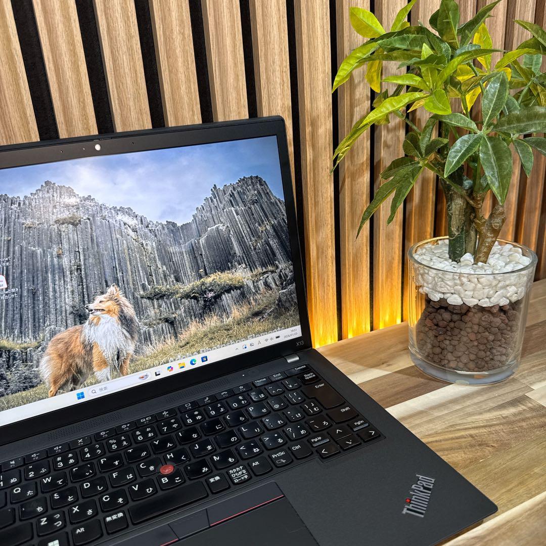 人気シリーズ‼️ThinkPad X13 Gen2☘Ryzen5☘ノートパソコン