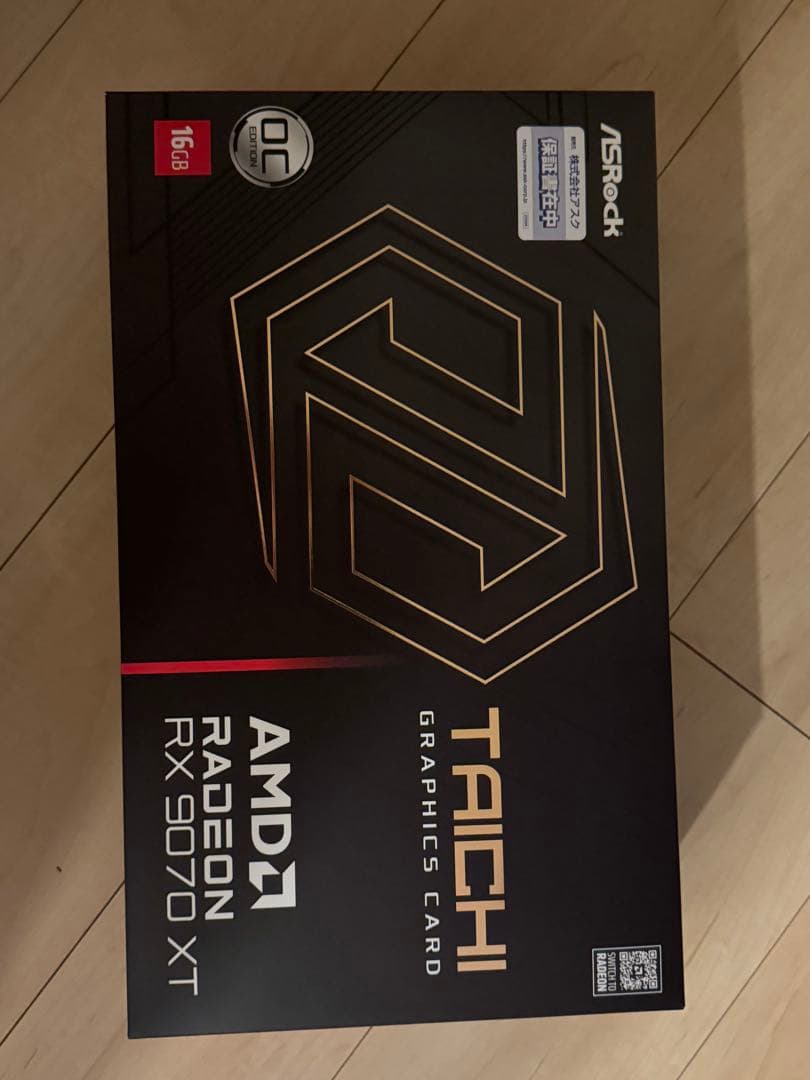 グラフィックボード・グラボ・ビデオカード ASRock TAICHI Radeon RX 9070XT 16GB