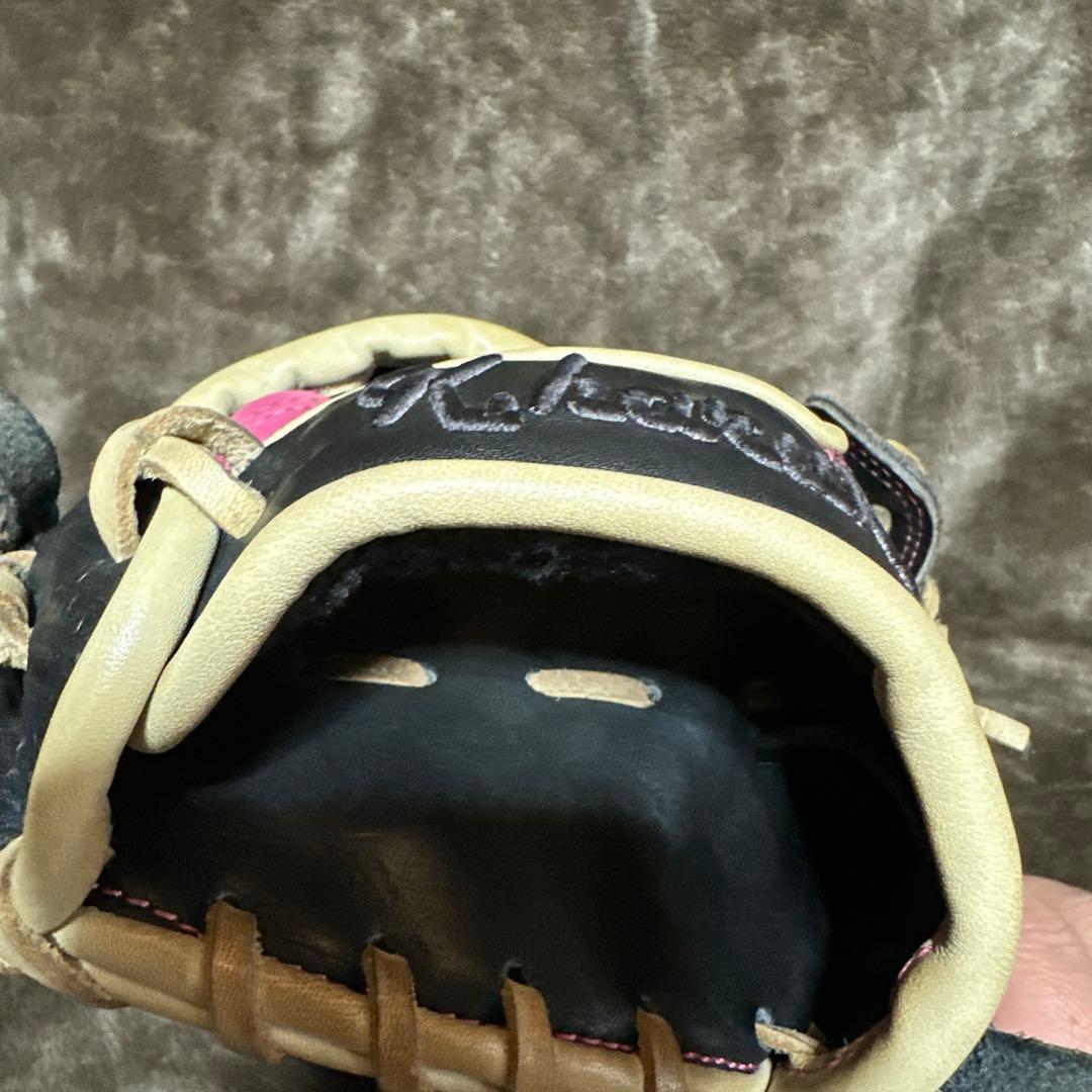 【中古】グラブワークス　オーダー一般硬式内野用グローブ 　薬指リング