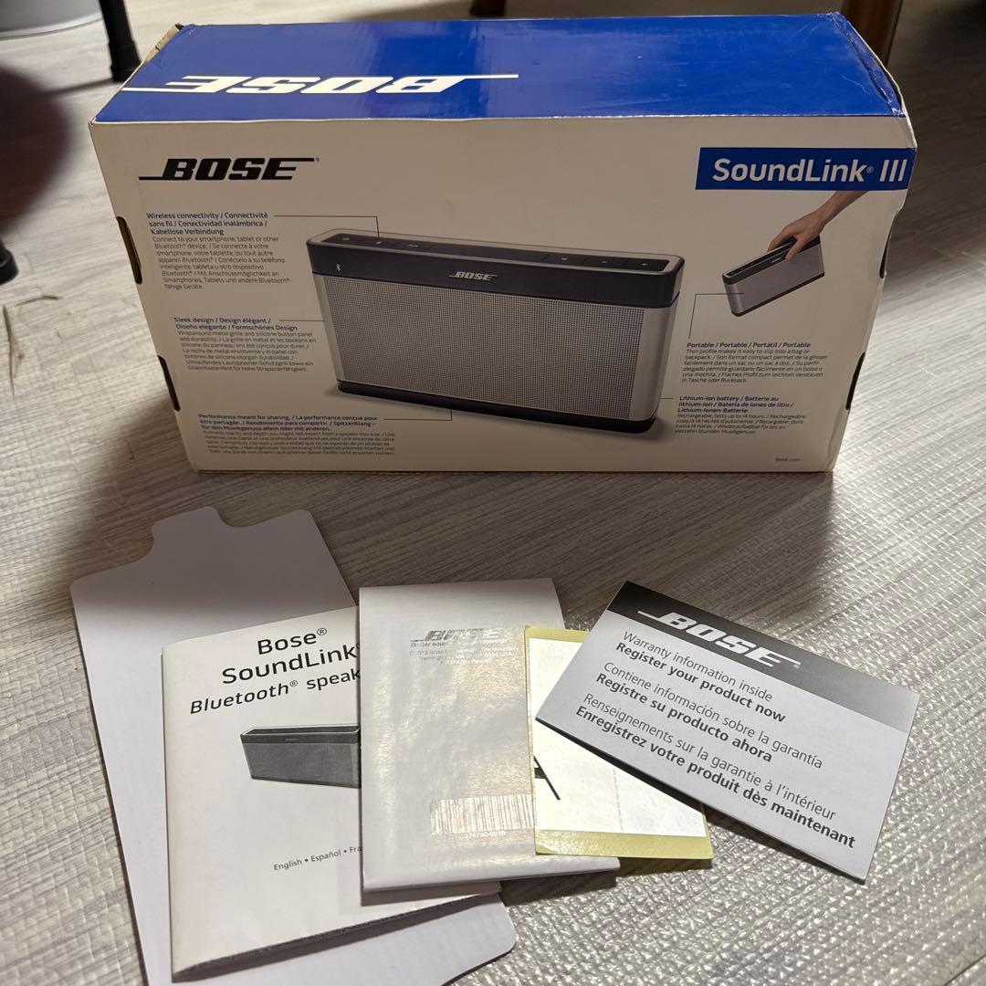 Bose ワイヤレススピーカー soundlink3