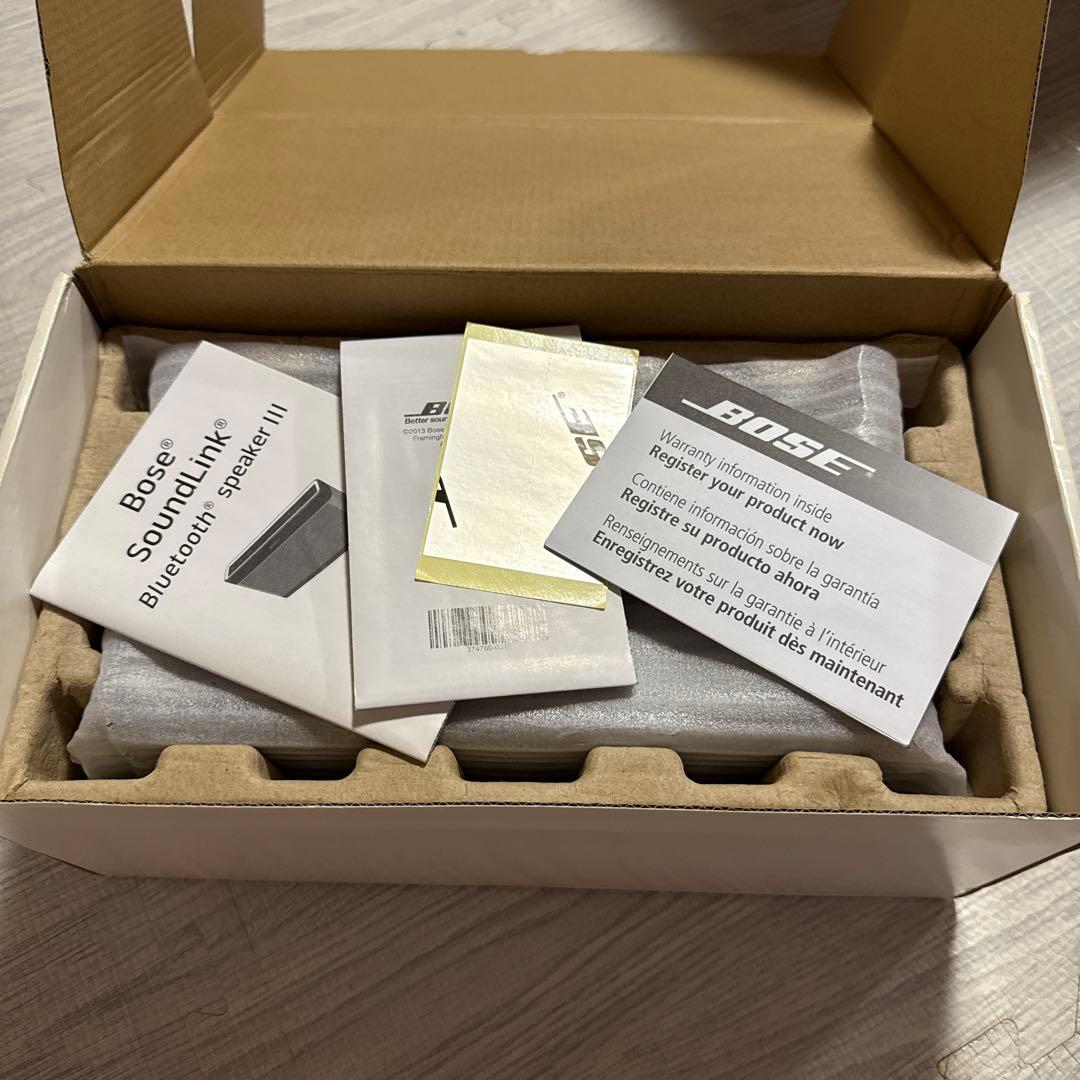 Bose ワイヤレススピーカー soundlink3