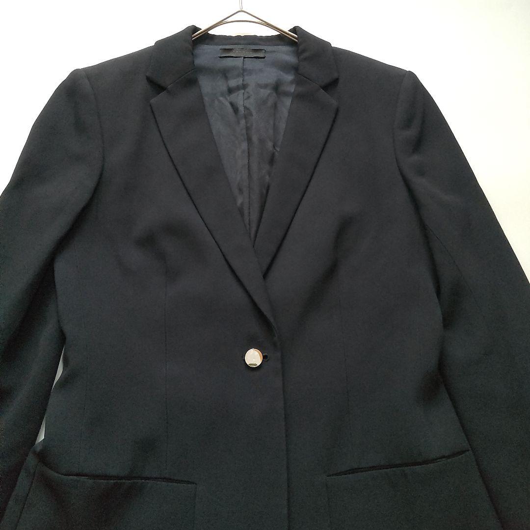 美品 ザロウ シングル テーラードジャケット シルバー 1B 6