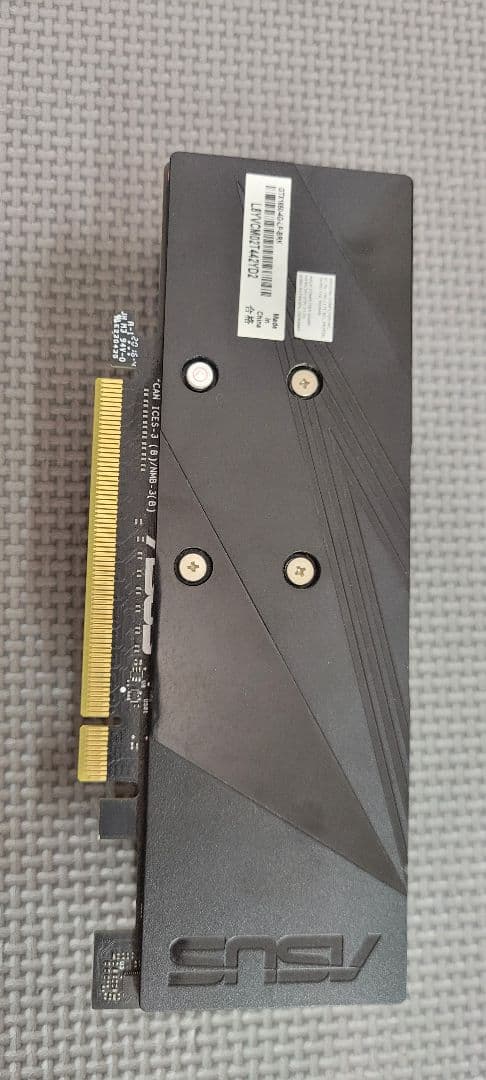 ASUS デュアルファン gtx1650
