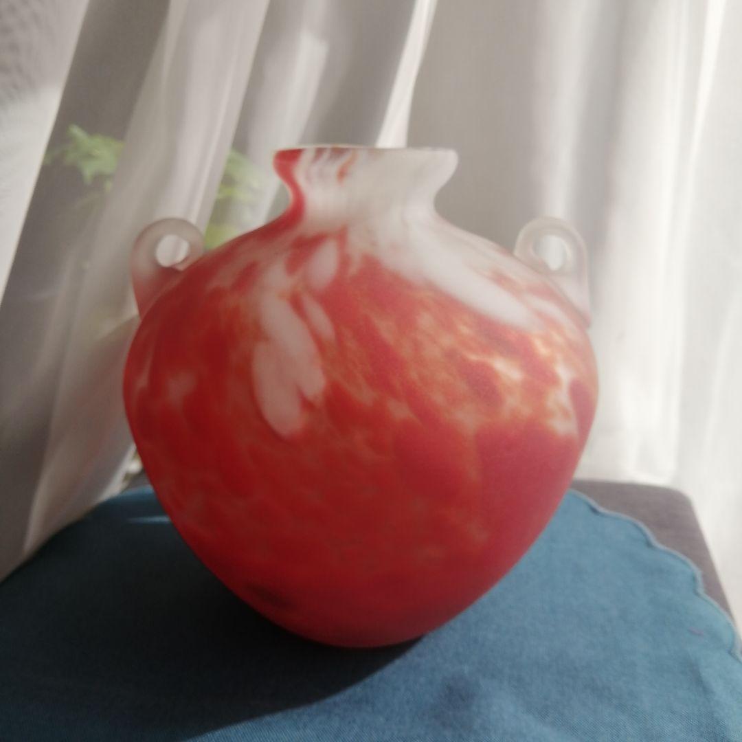 吹きガラス　花瓶