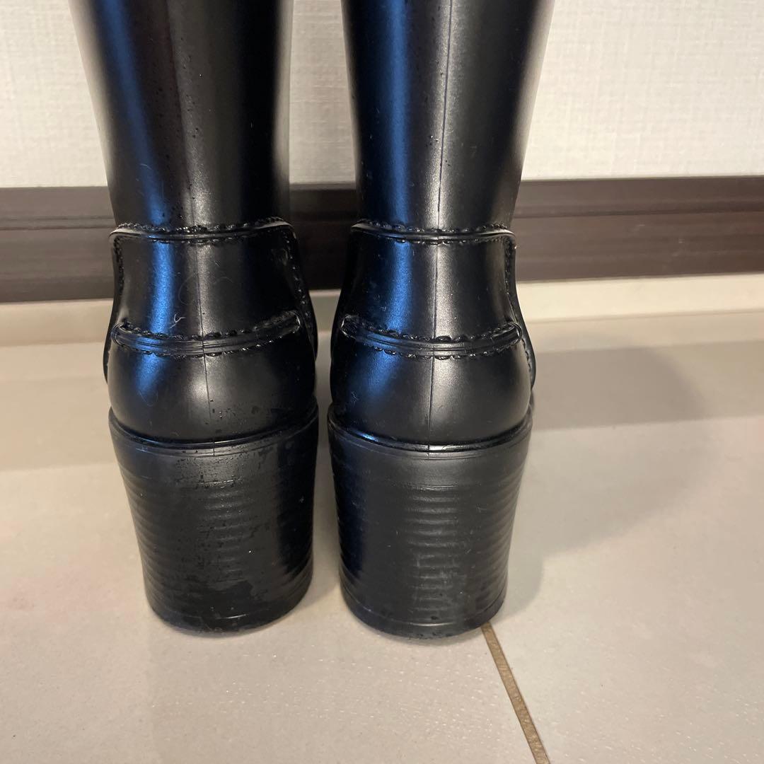 フェラガモ　レインブーツ　ロングレインブーツ