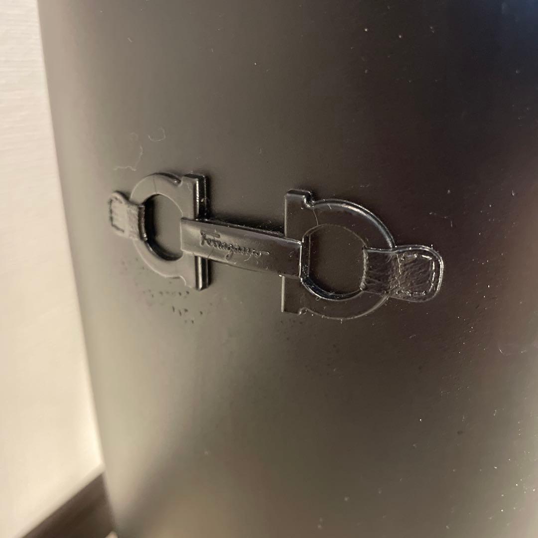 フェラガモ　レインブーツ　ロングレインブーツ