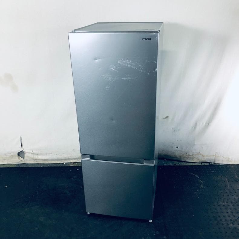 ★送料・設置無料★ 中古 2ドア冷蔵庫 日立 (No.0855)