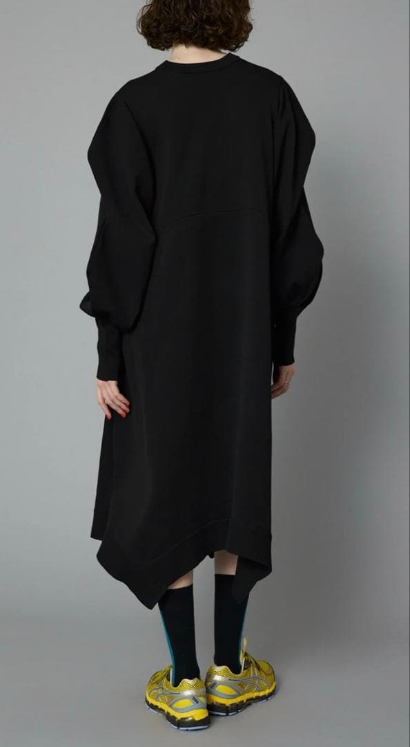 ワンピース HeRIN.CYE Mountain sleeve docking dress