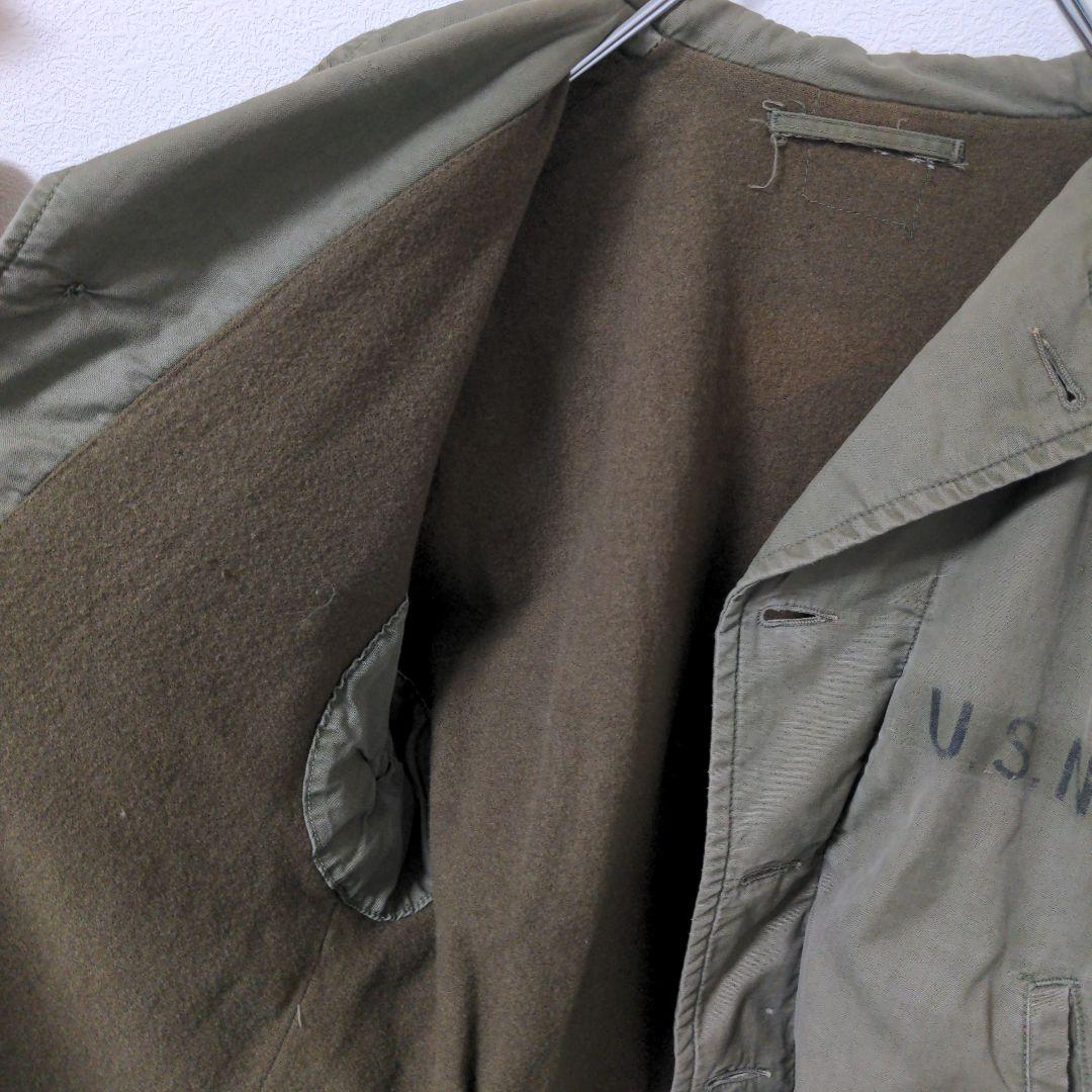 ¥32000→¥28000【リペアなし】us.navy N-4 デッキジャケット