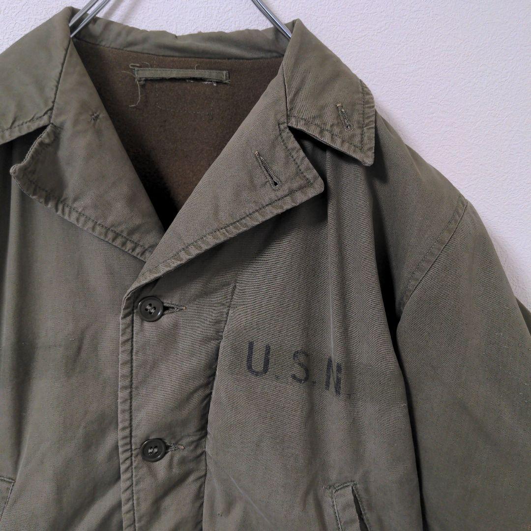 ¥32000→¥28000【リペアなし】us.navy N-4 デッキジャケット