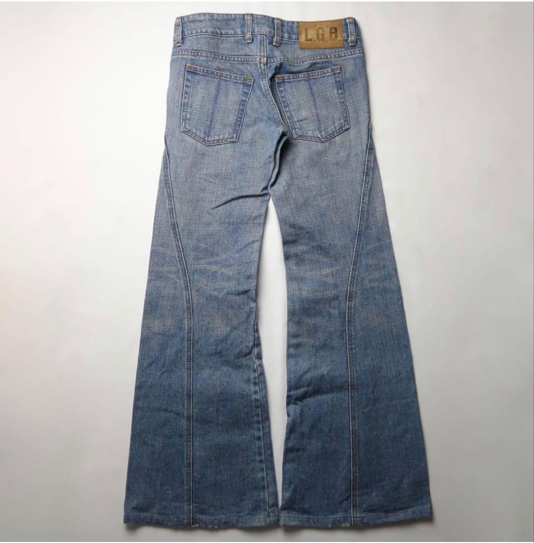 パンツ 00s L.G.B. Buggy Fade Flared Denim Pants