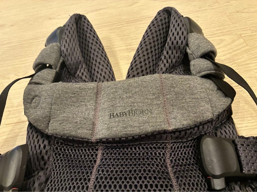 美品 BABYBJÖRN ハーモニー抱っこ紐 アンスラサイト