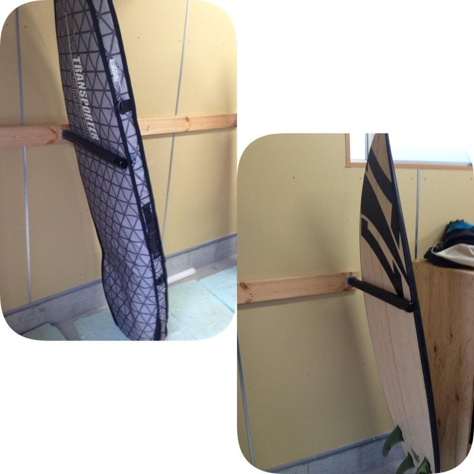 訳あり10本セット　軽量アルミサーフボードラック