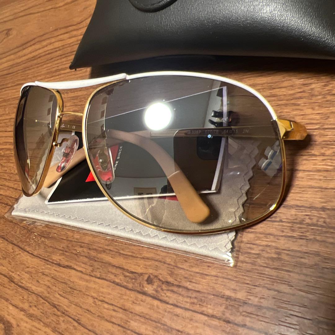 曆　レイバン RB3387-077 7B 美品　レアモデル