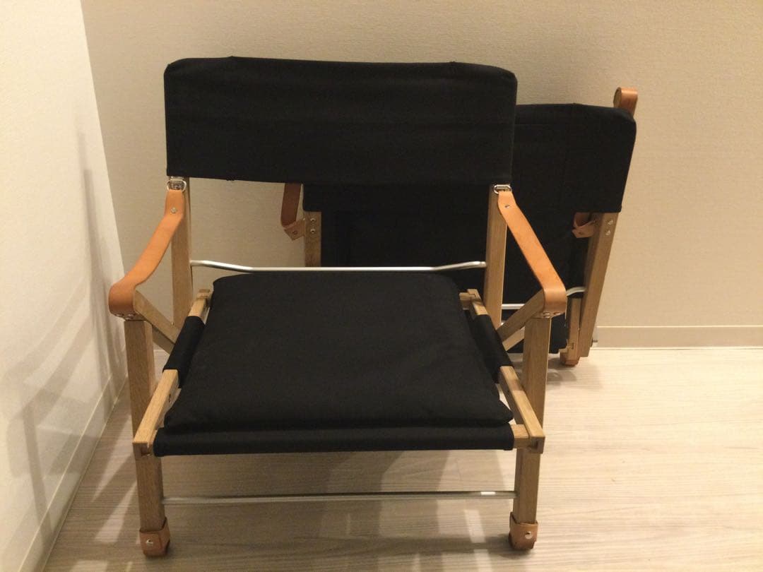 Yool for Wanderout / YOchair Black 2脚セット