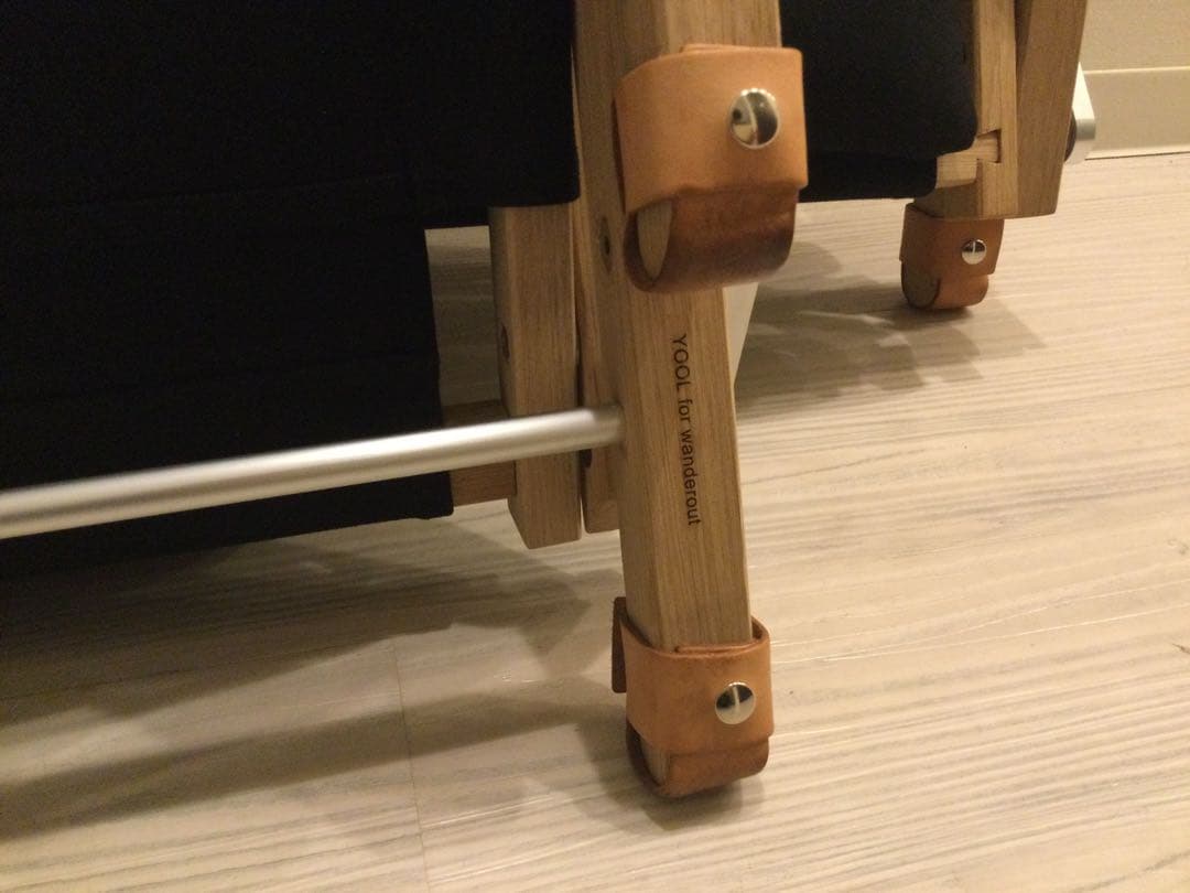 Yool for Wanderout / YOchair Black 2脚セット