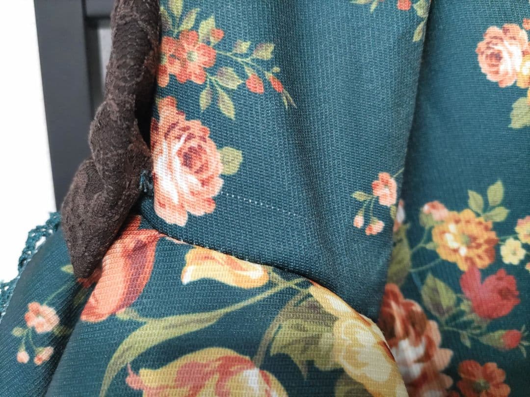 セット axes femme kawaii アンティークローズ柄 ワンピース