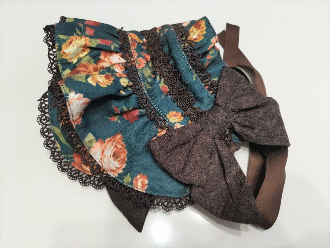 セット axes femme kawaii アンティークローズ柄 ワンピース