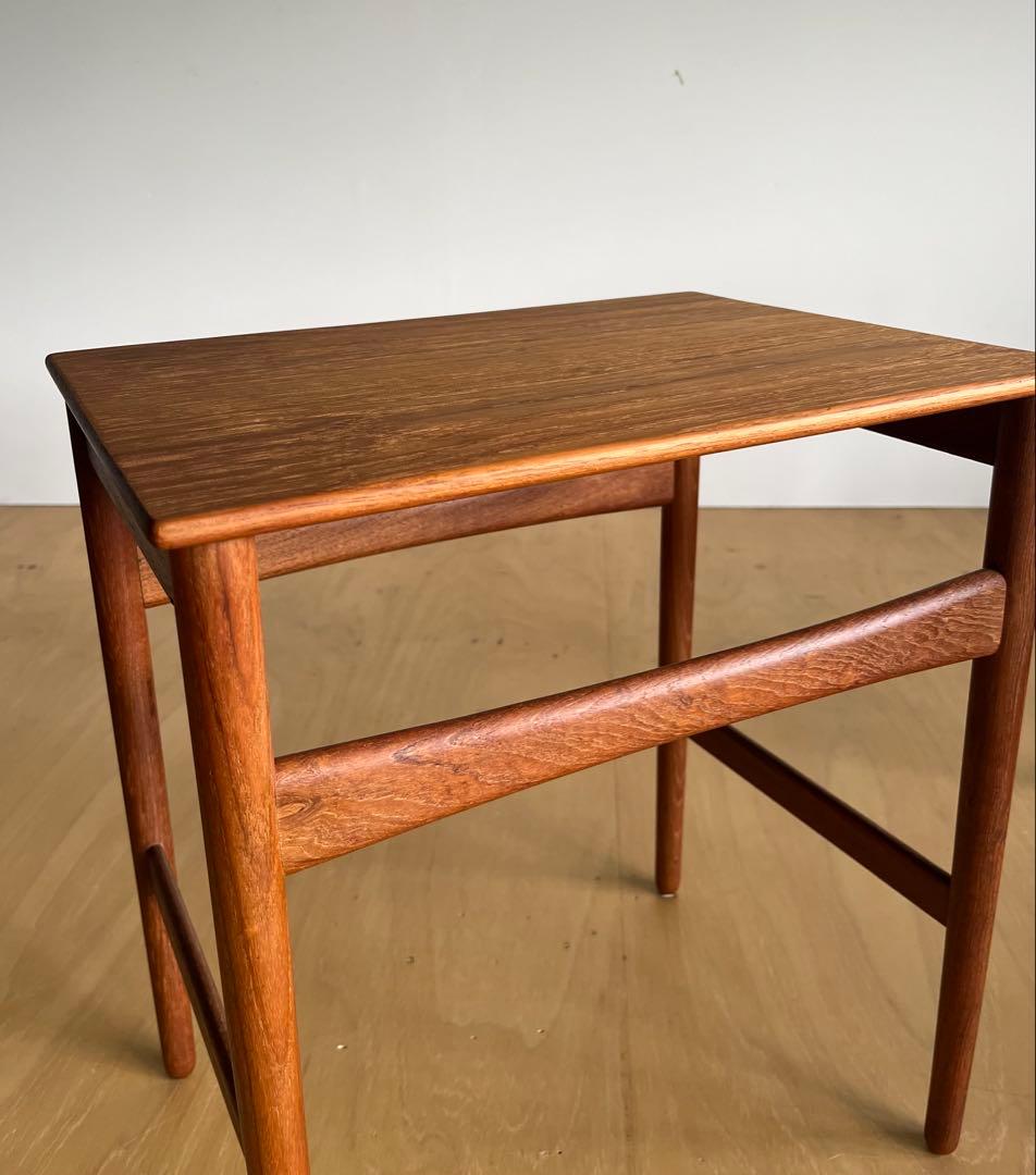 Hans J. Wegner AT40ネストテーブル チーク無垢材 ウェグナー