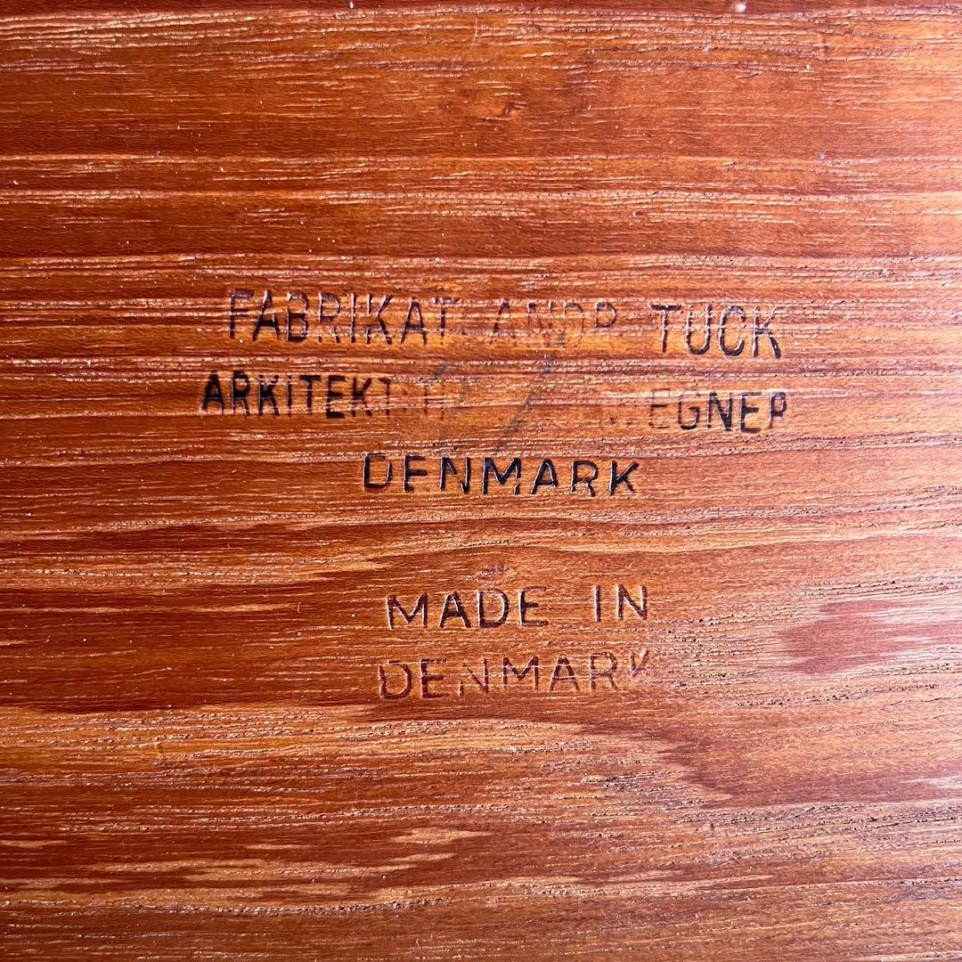 Hans J. Wegner AT40ネストテーブル チーク無垢材 ウェグナー