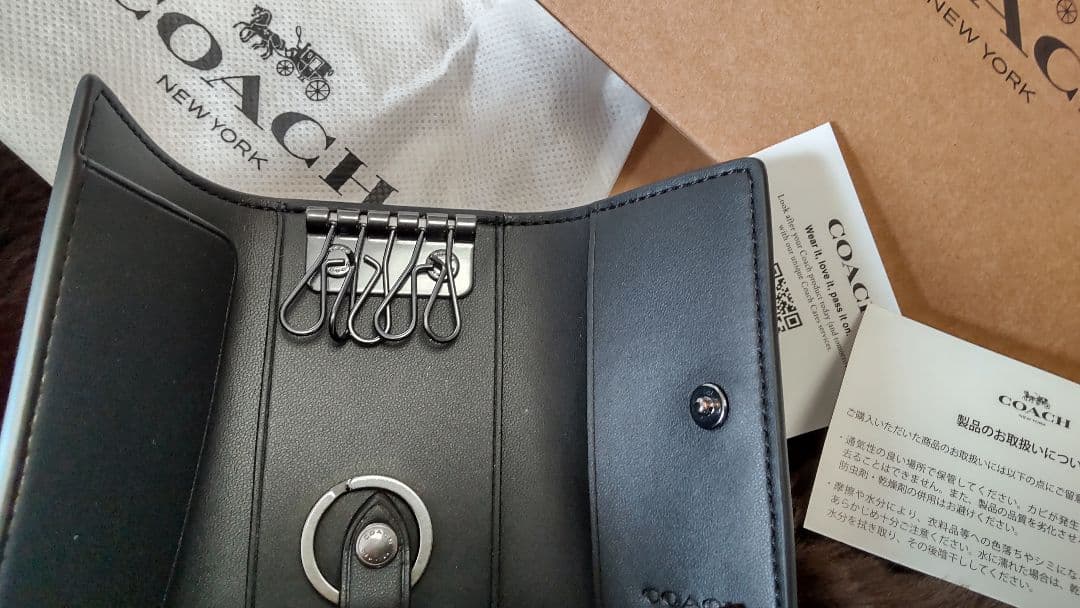 COACH　コーチ　キーケース　未使用