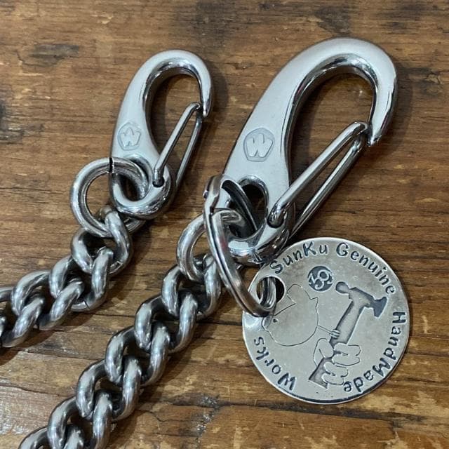 廃盤 sunKu サンク 39 Wichard社 カラビナ ウォレットチェーン