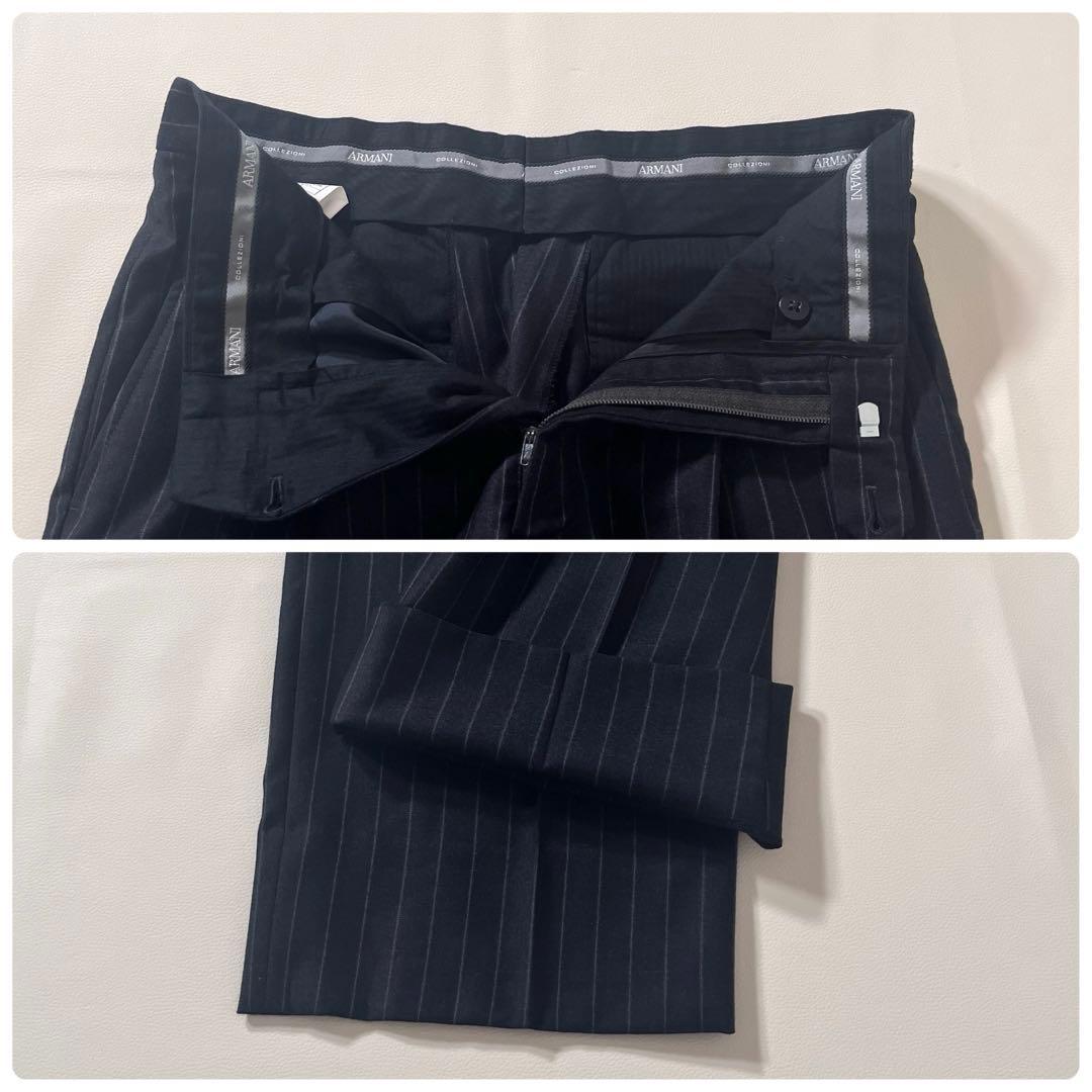 【美品】アルマーニコレツォーニ　スーツセットアップ　カシミヤ混　3シーズン　46