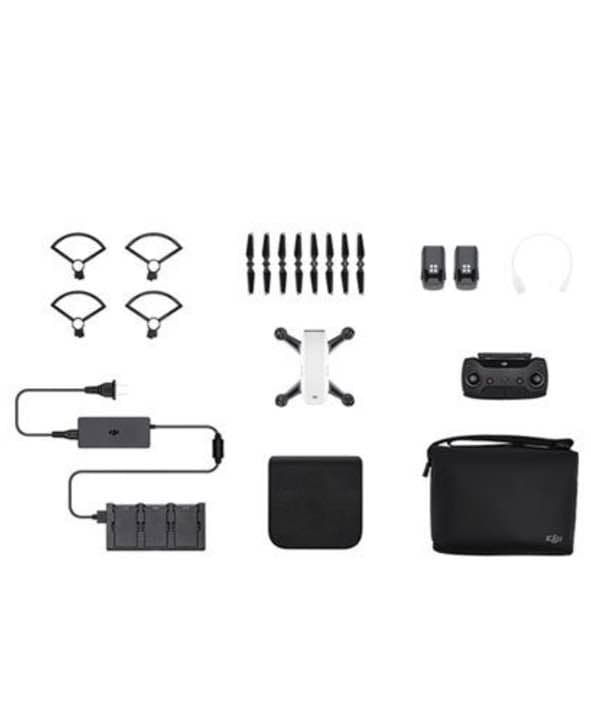 NEW98%DJI Spark フライモアコンボ (アルペンホワイト)