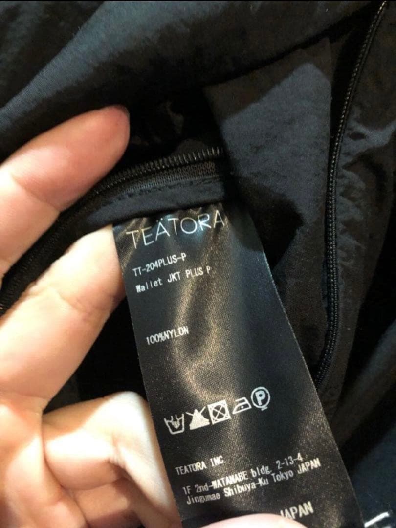 TETORA テアトラ Wallet JKT PLUS P ナイロンジャケット