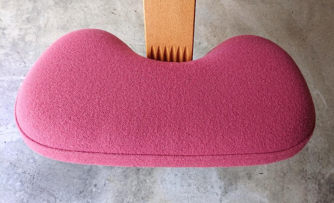 【良品】サカモトハウス バランスチェアイージー　ピンク