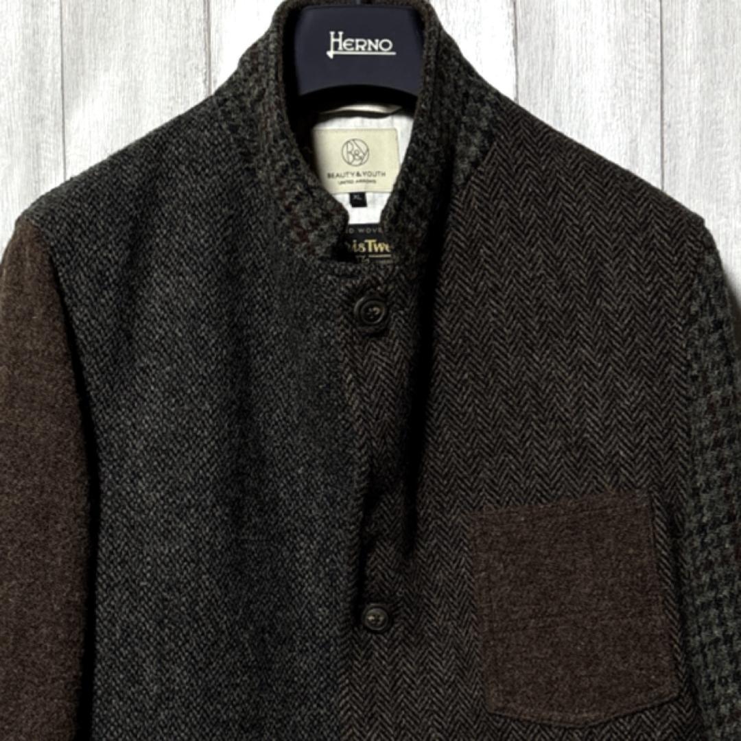 ビューティー&ユース × ハリスツイード 100周年 ジャケット カバーオール