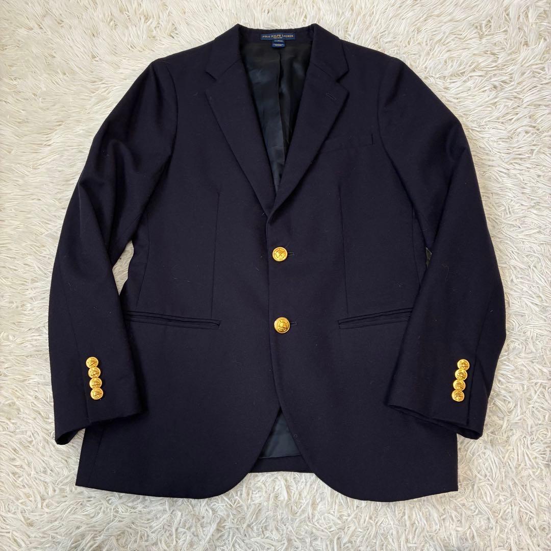 Ralphラルフローレン 紺ブレ　ブレザー　ジャケット　卒業　165.