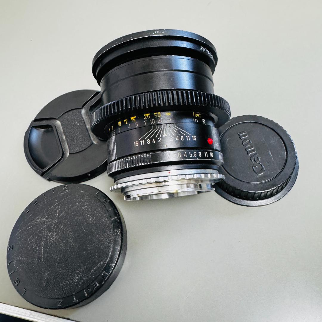シネマ用　Leitz Summicron-R 1:2.0/90 2 cam
