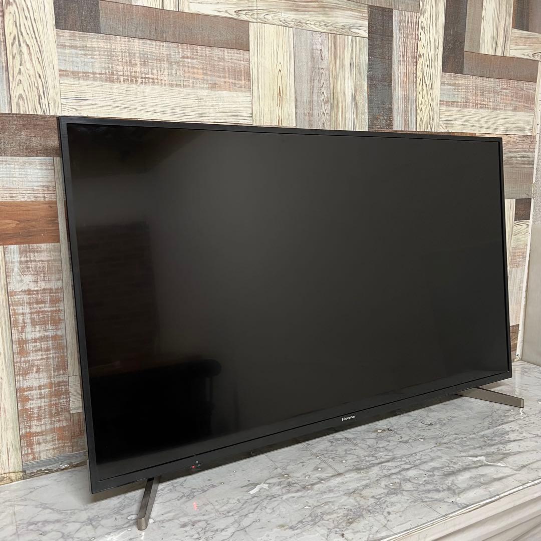 即日受渡❣️全国送料込ハイセンス50型4K液晶テレビWチューナー外付けHDD録画