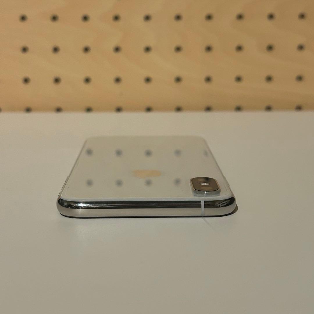 【美品】iPhone XS シルバー 64GB SIMフリー バッテリー100