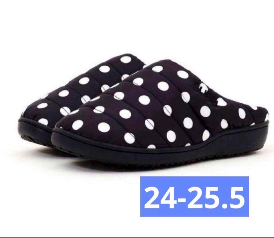 新品　未開封　SUBU ドット 水玉 1サイズ24-25.5 サンダル