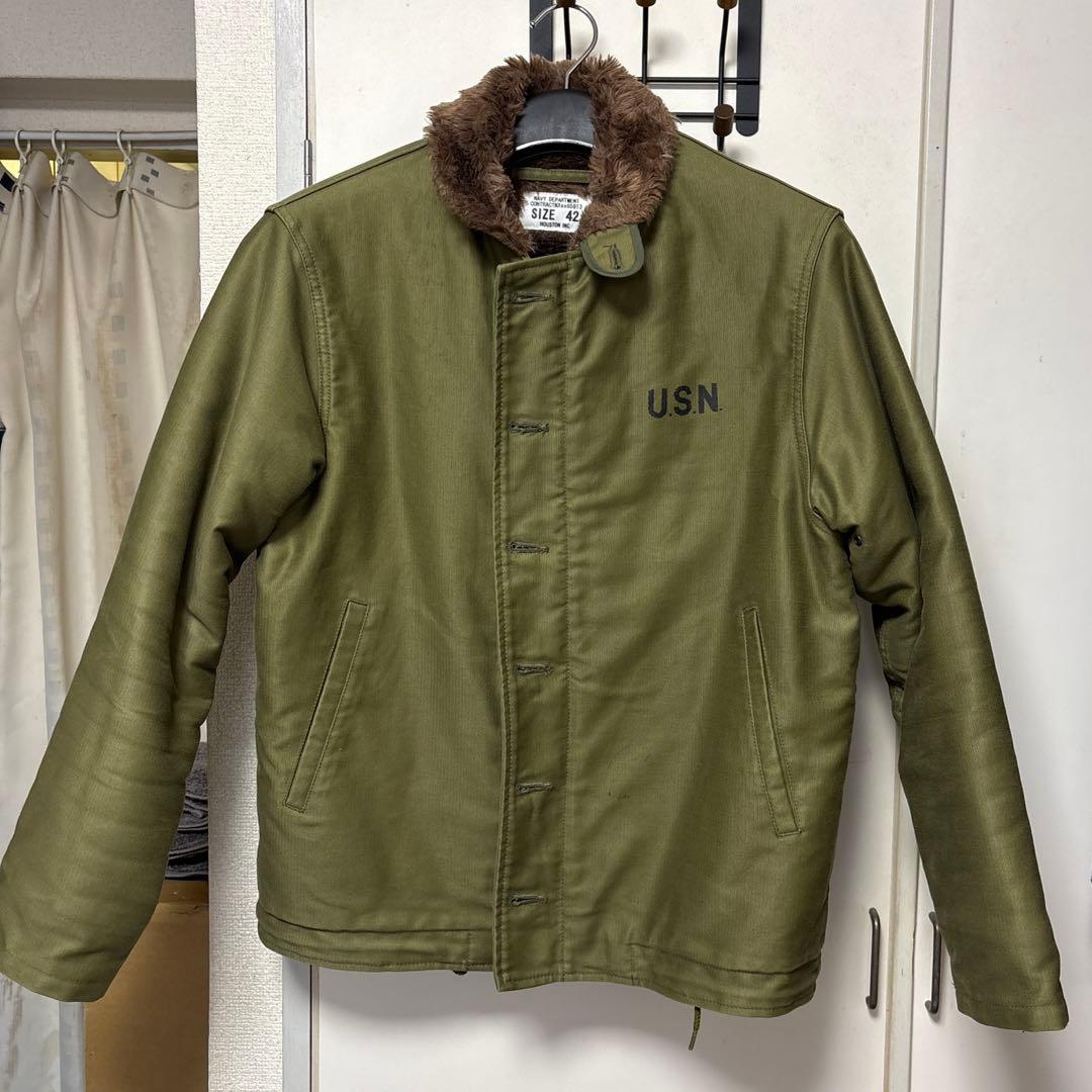 HOUSTON ヒューストン 5N-1X N-1デッキジャケット