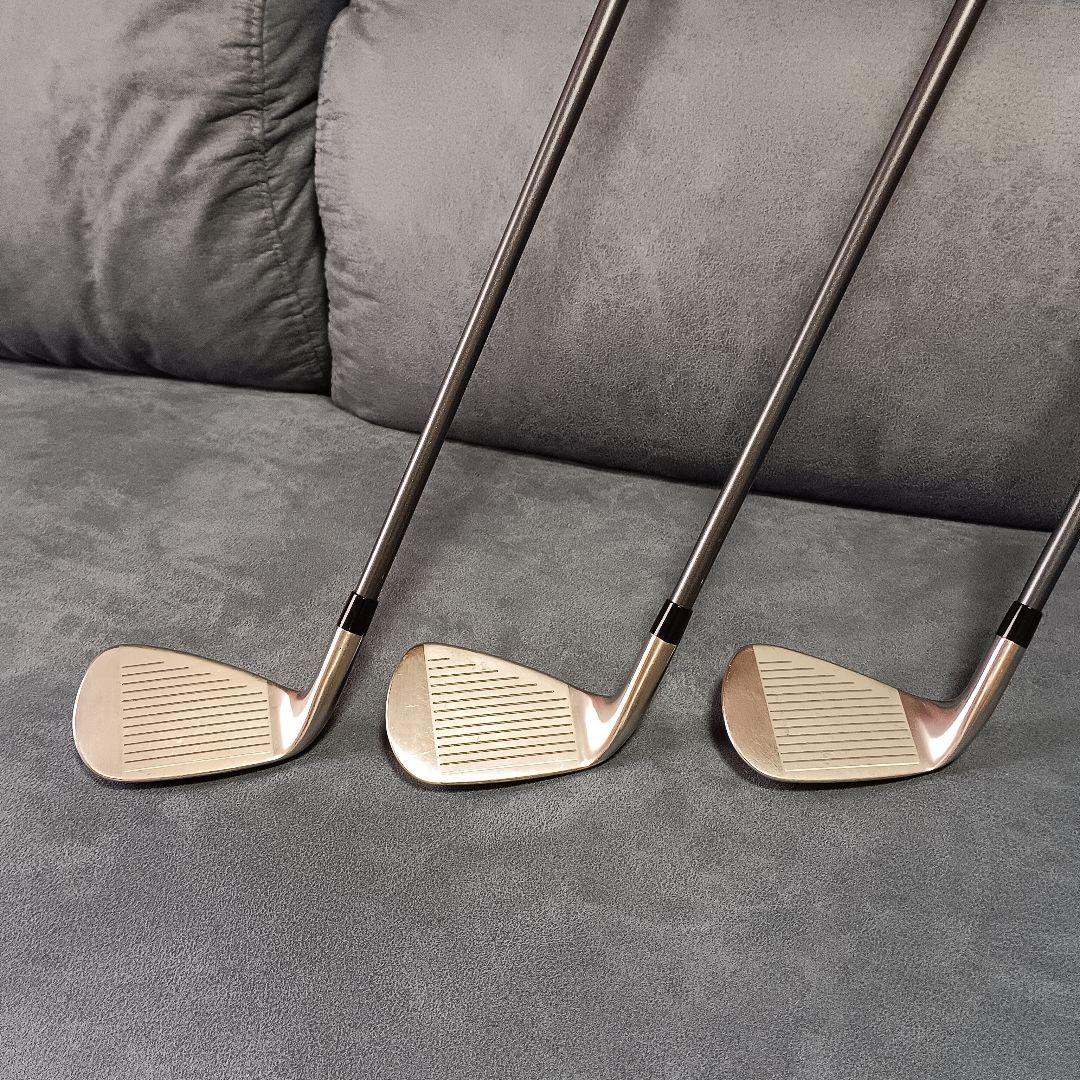 2022年発売モデル【最終価格】ミズノBR- Xアイアン3本　8番9番PW R