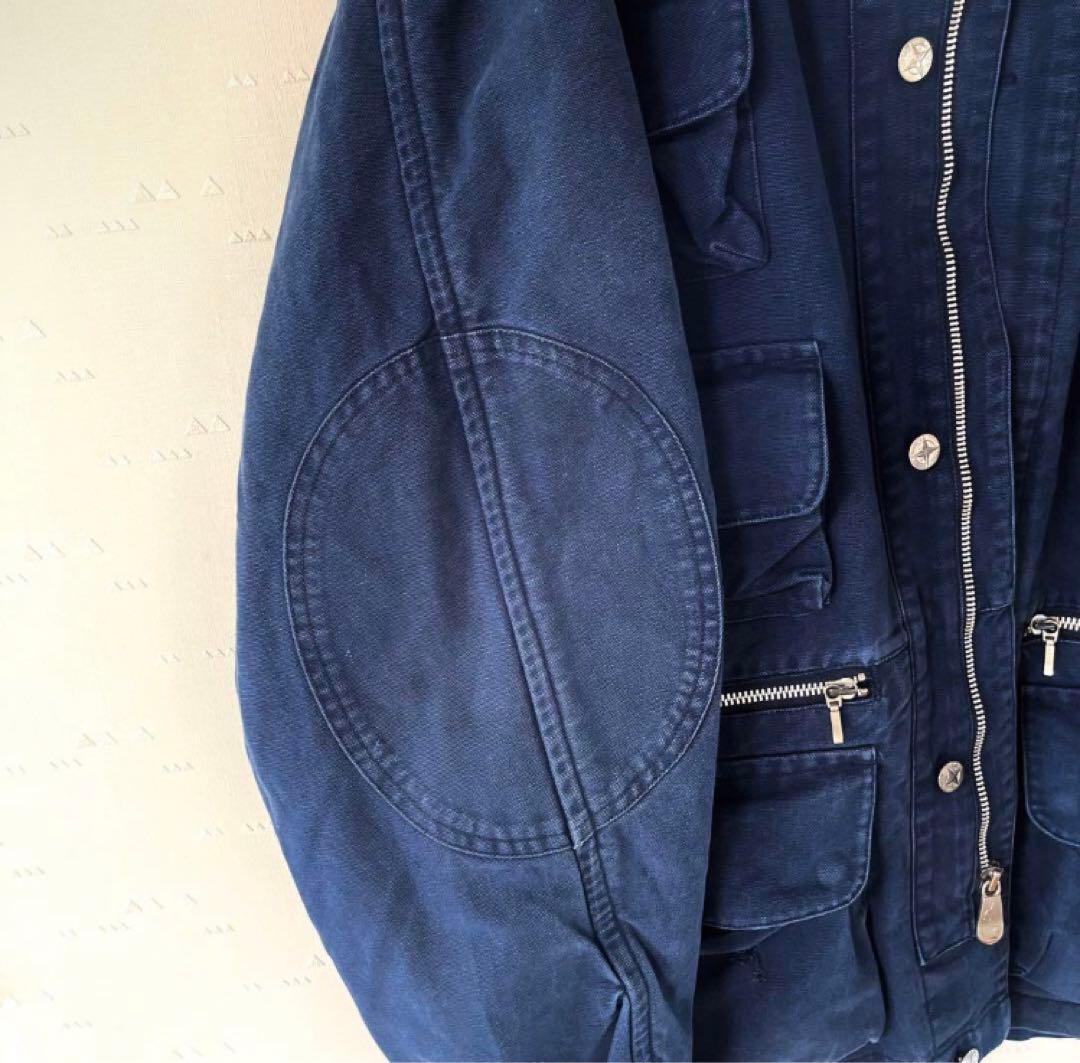 古着 90s ノーティカ ハンティングジャケット カバーオール マルチポケット