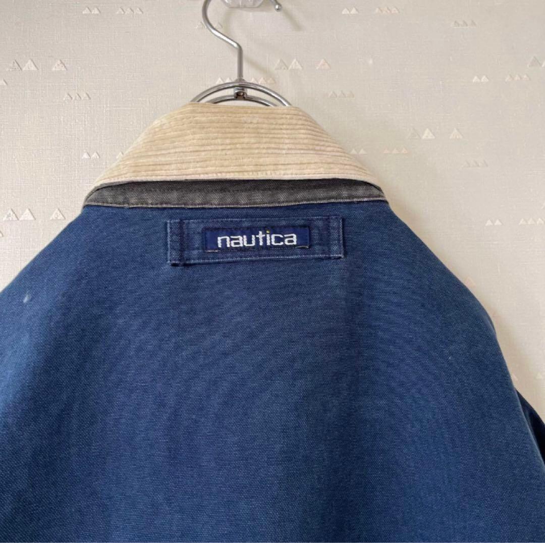 古着 90s ノーティカ ハンティングジャケット カバーオール マルチポケット