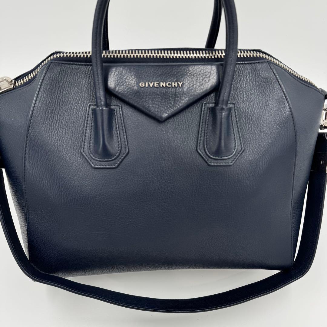 美品 GIVENCHY ジバンシー アンティゴナS レザー 2way バッグ