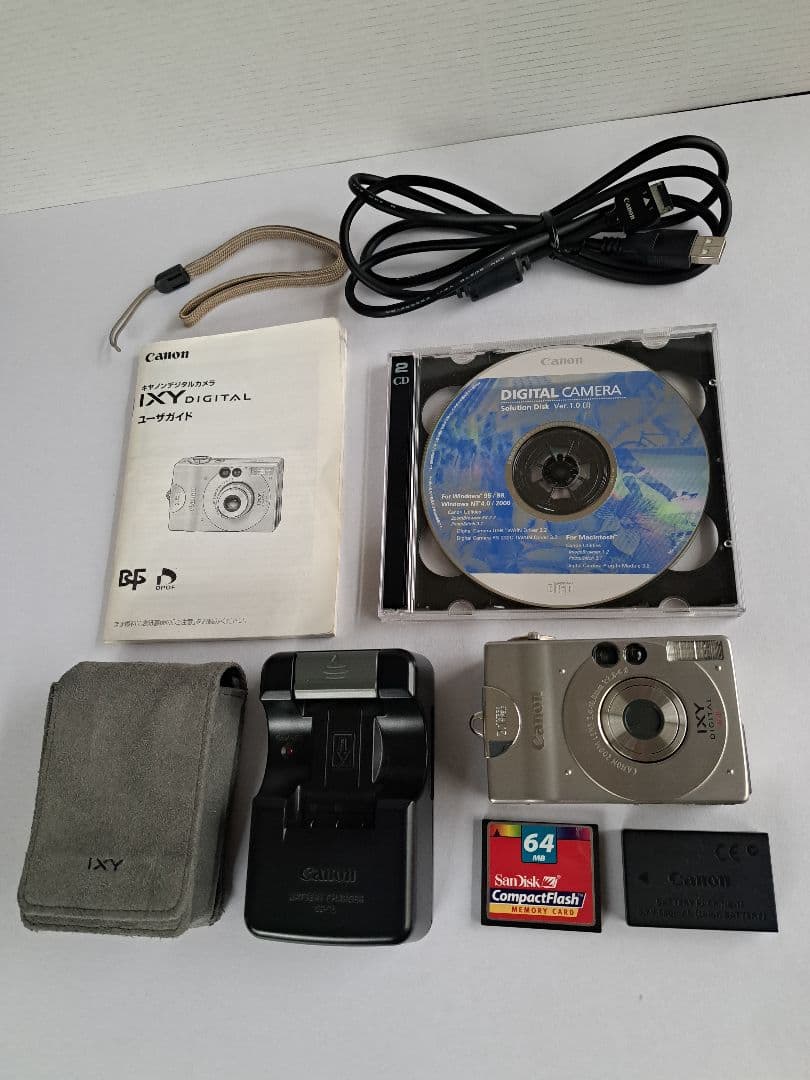 《動作確認済み》【初代】CANON IXY DIGITAL PC1001