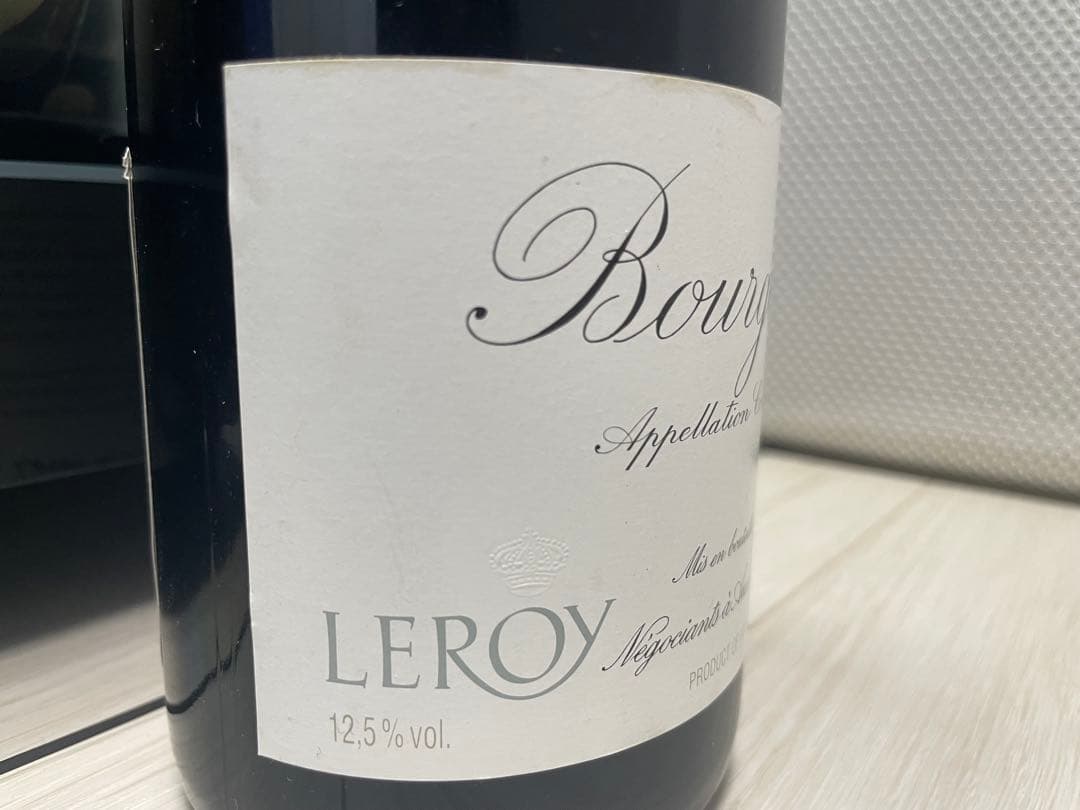 【セラー保管】 LEROY ルロワ ブルゴーニュ ルージュ 1998