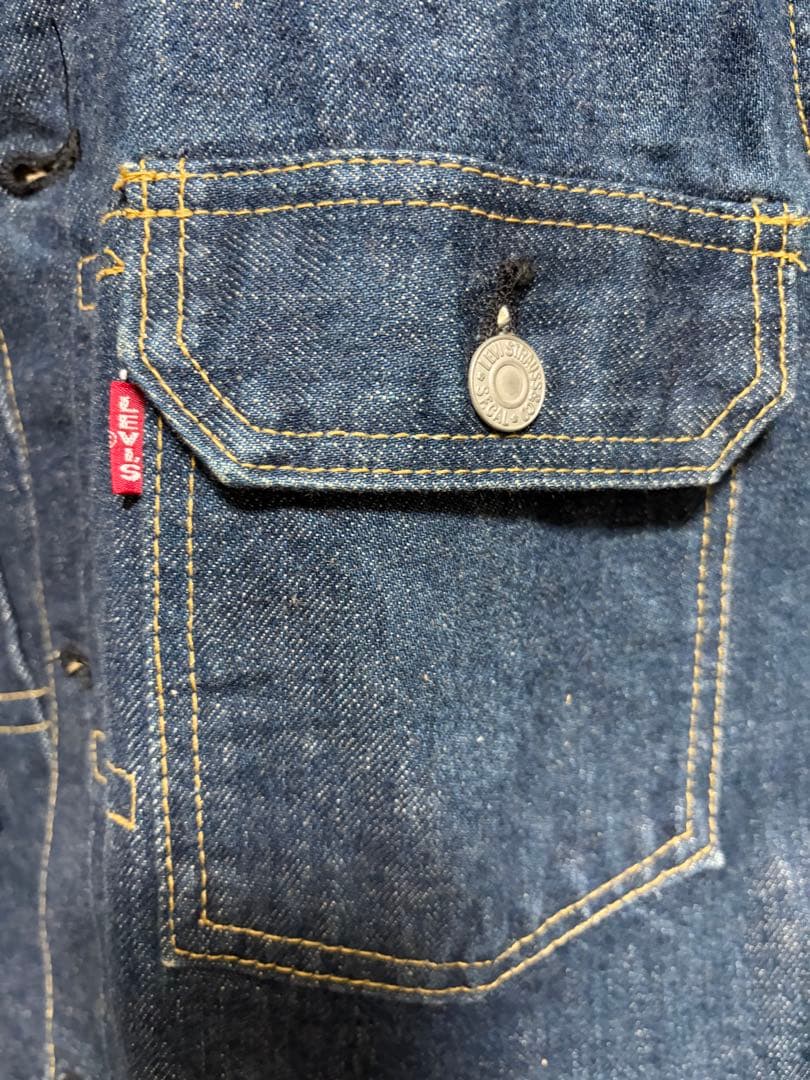 美品:Levi's デニムジャケット 71507 XX サイズ38 ビンテージ