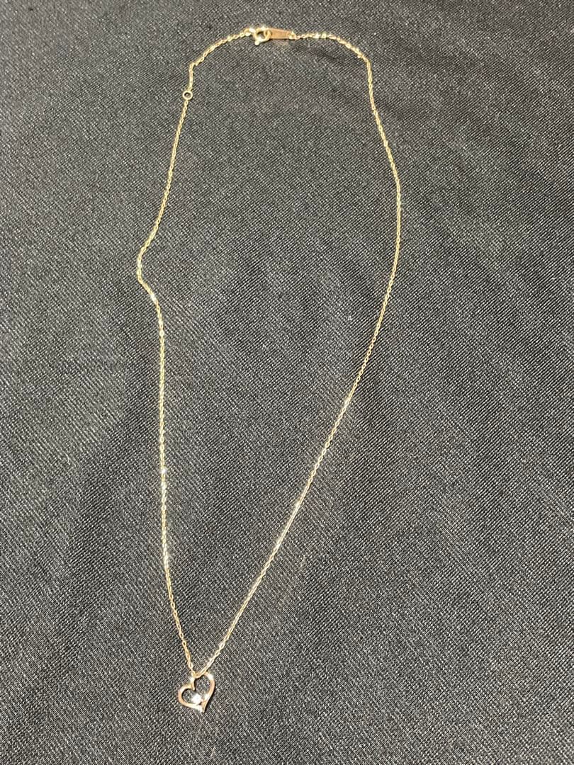 tsutsumi ピンクゴールド・ダイヤモンドネックレス