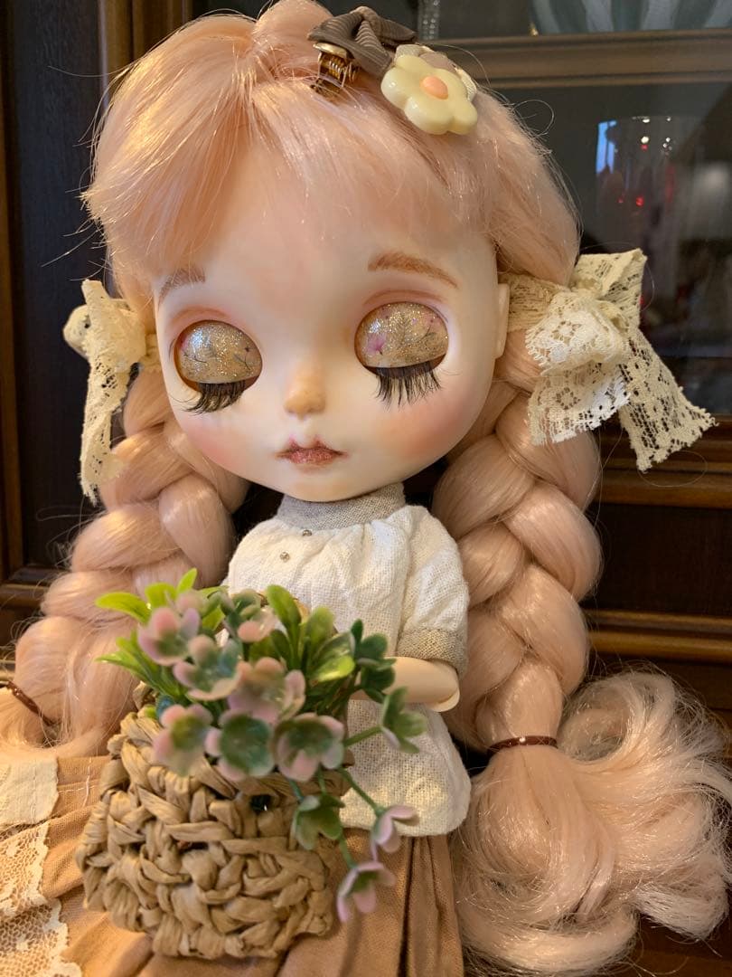 カスタム アイシードール アウトフィット 小物付き❤ピンクの可愛い子❤