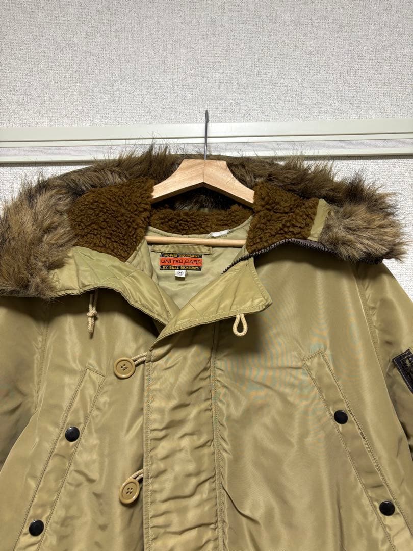 UNITED CARR バズリクソンズ N-3B M フライトジャケット