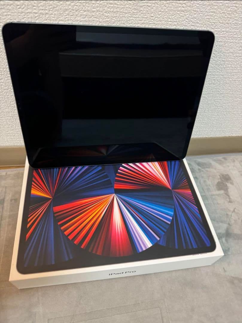 iPad Pro 12.9インチ スペースグレー 元箱、充電器付き