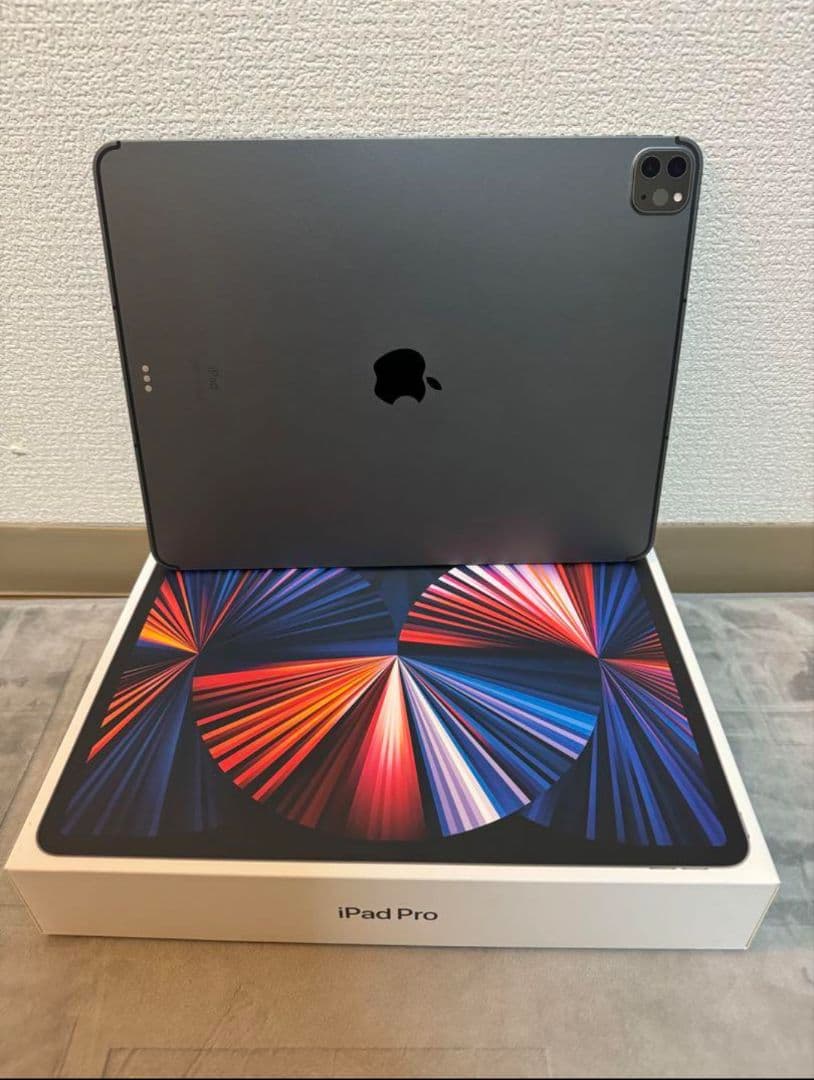 iPad Pro 12.9インチ スペースグレー 元箱、充電器付き