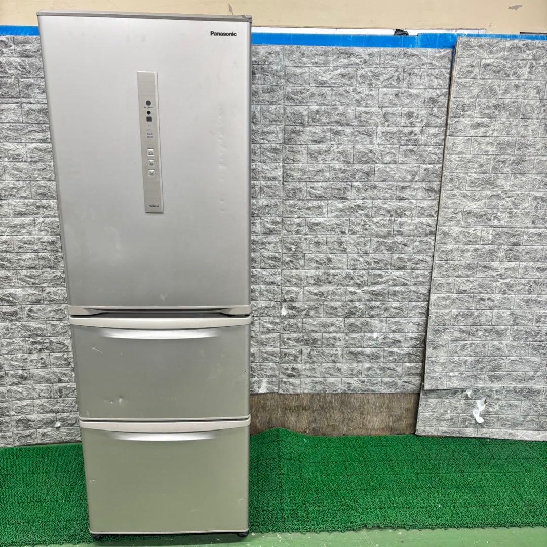 607 パナソニック　大型冷蔵庫　365L 300L強　小型　家庭用　自動製氷